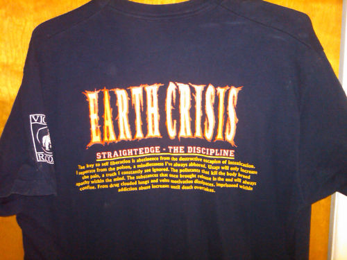 Vintage The Discipline Earth Crisis shirt tee