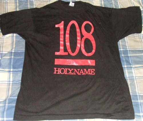 Vintage 108 Holy Name shirt tee