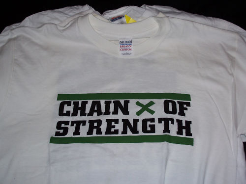 Vintage Chain Of Strength bootlegs for all… tee