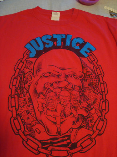 Vintage More Justice in chains tee