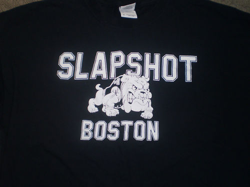 Vintage Slapshot from head to toe tee