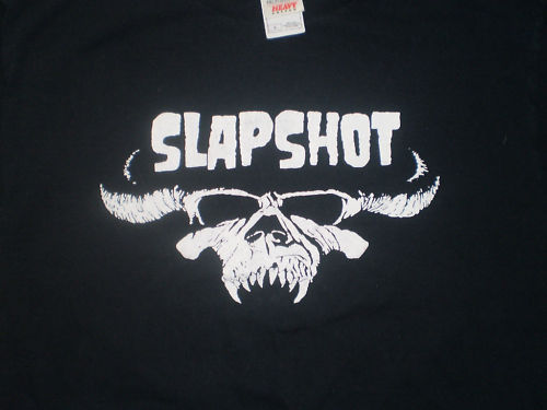 Vintage Slapshot from head to toe tee