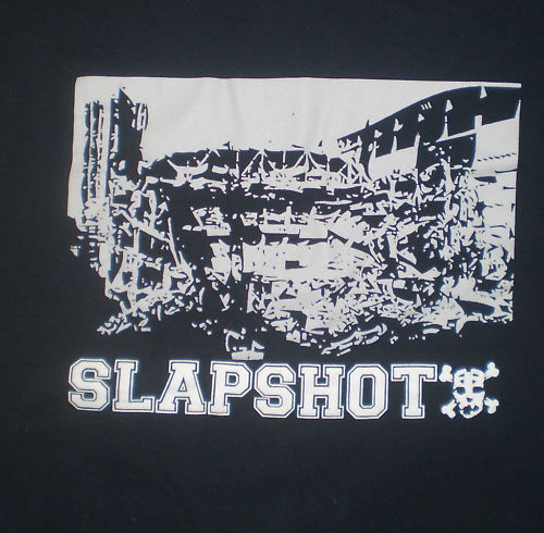 Vintage Slapshot from head to toe tee