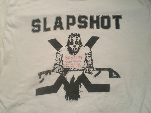 Vintage Slapshot from head to toe tee