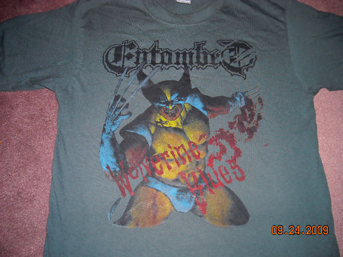 Vintage Entombed Tees. tee