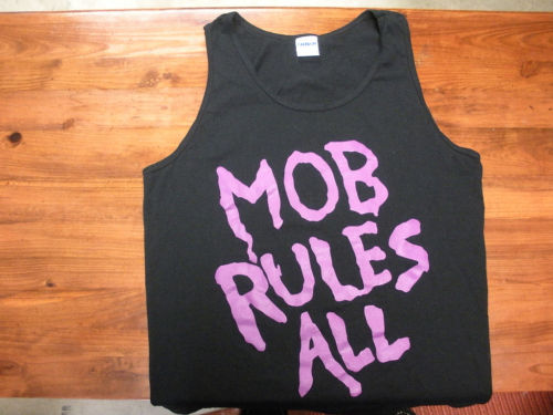 Vintage Rival Mob tank tops tee