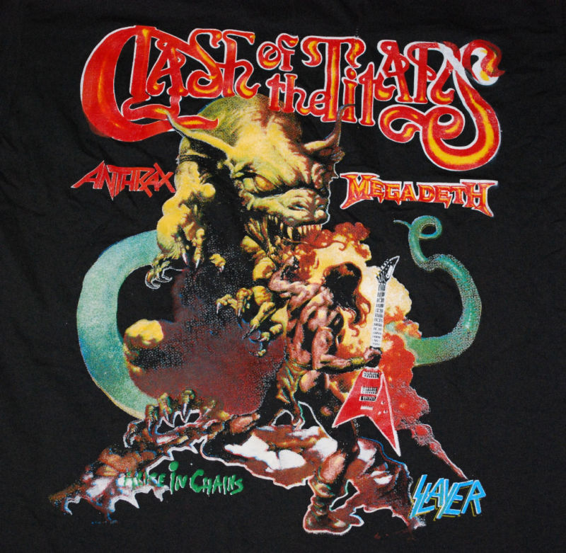 Vintage Clash Of The Titans. tee