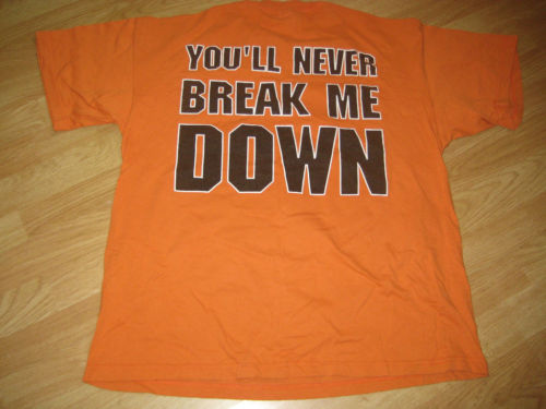 Vintage Never Break Me Down. tee