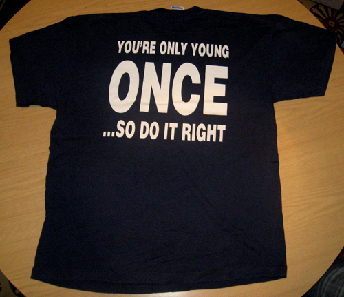 Vintage So Do It Right. tee