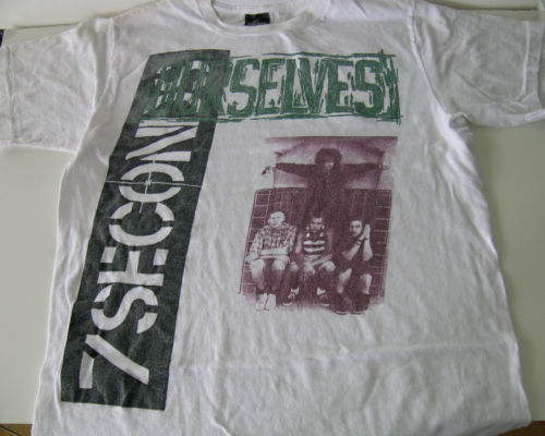 Vintage 7 Seconds Phase Out Hate tour shirt tee