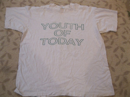 Vintage Youth Of Today No More shirt tee