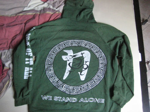 Vintage Sick Of It All green hoodie tee