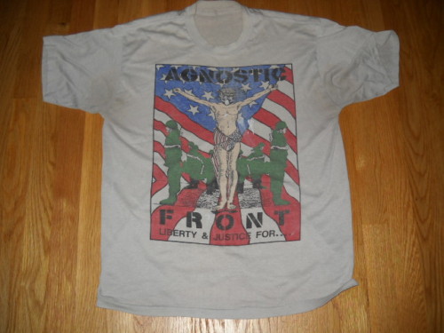 Vintage Crucified… Crucified On A Tee. tee