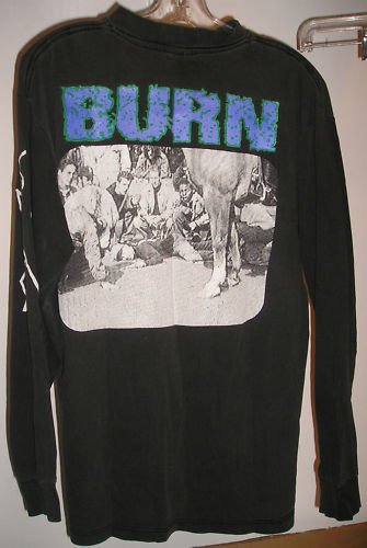 Vintage BURNed and Ripped*. tee