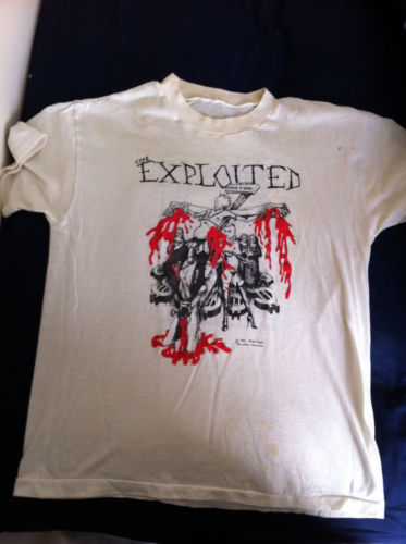 Vintage The Accused/The Exploited/Krakdown. tee