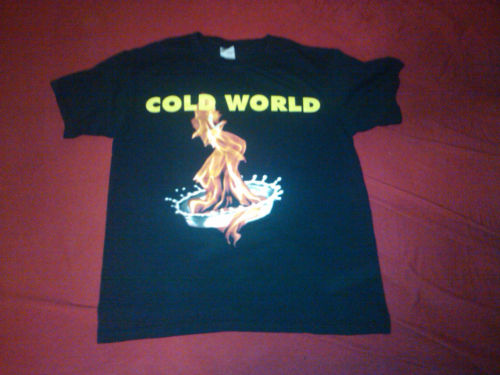 Vintage FROM OUT OF NOWHERE COLD WORLD U.B. 2011 tee