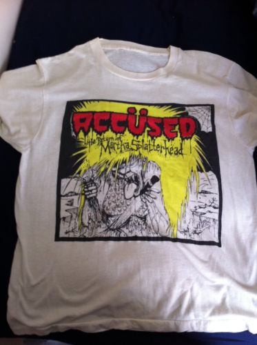 Vintage The Accused/The Exploited/Krakdown. tee