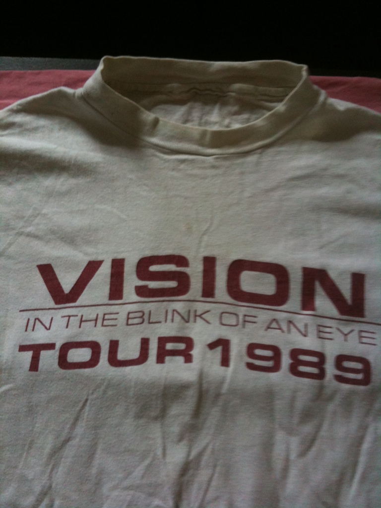 Vintage Vision tour shirt tee