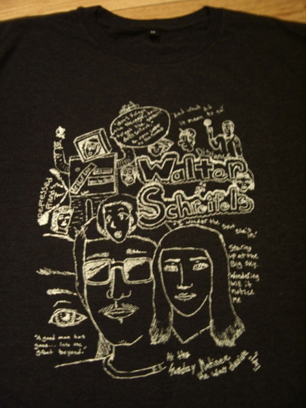 Vintage Walter Schreifels tour shirt tee