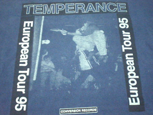 Vintage Conversion Records Temperance shirt tee