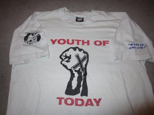 Vintage Youth Of Today Wishingwell 4 sided shirt tee