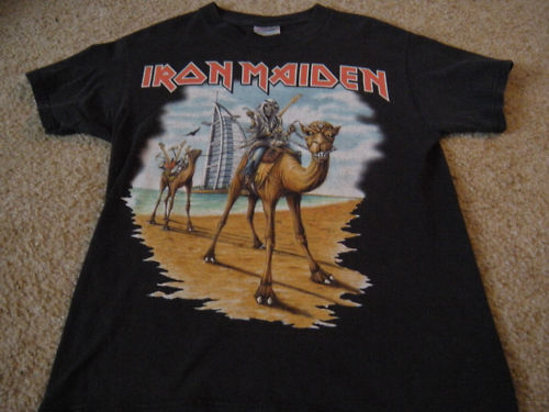 Vintage Maiden Dubai June 2007. tee