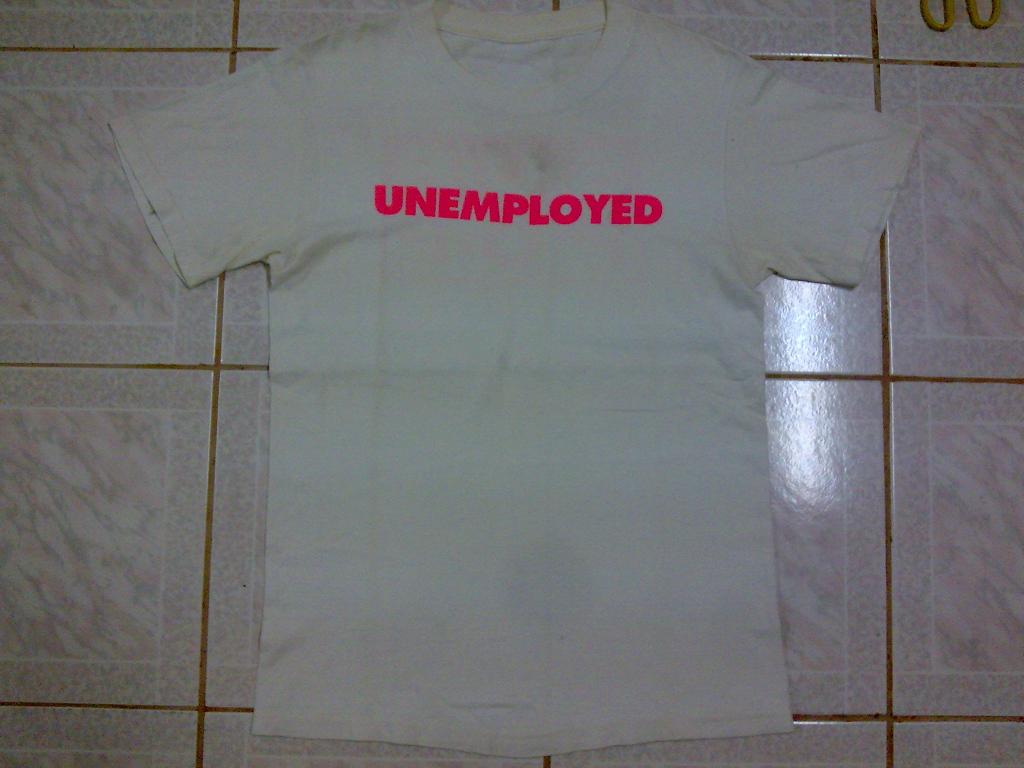 Vintage Unemployed Loser. tee