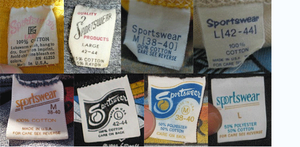 Sportswear Vintage T-Shirt Brand, Granite Knitwear