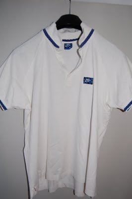 Vintage Nike McEnroe Tennis Shirt Checkered