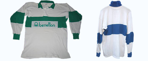 vintage benetton rugby shirt