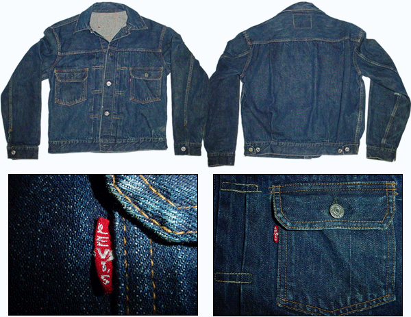 vintage levi's big e jacket 507xx