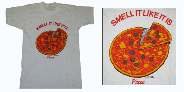 vintage pizza shirt