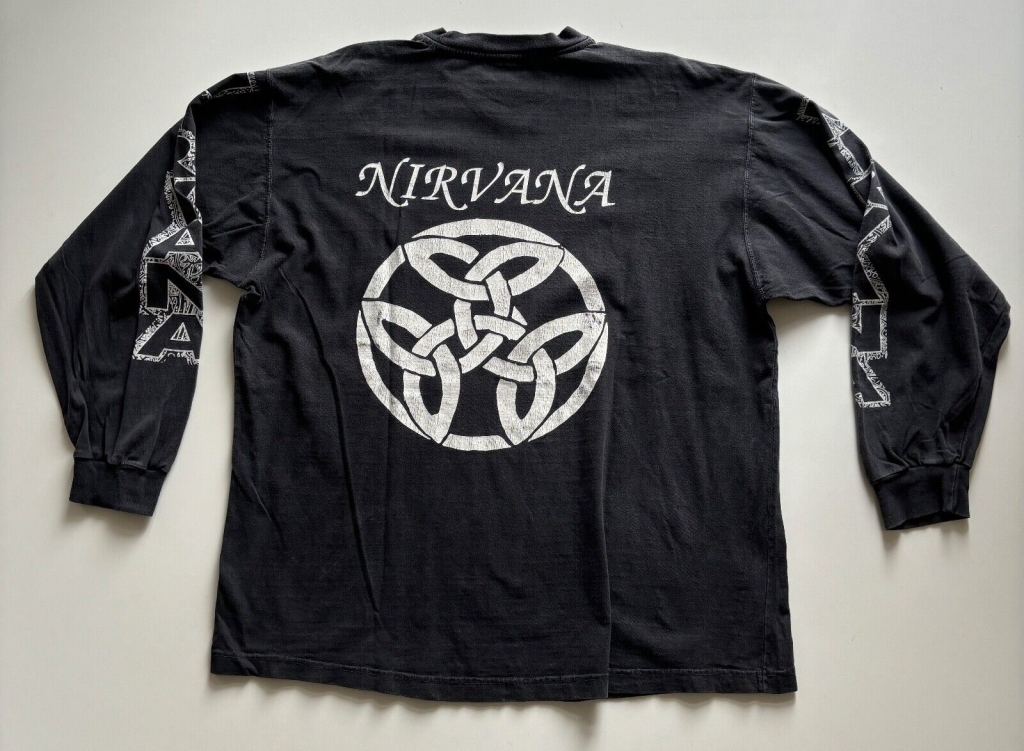 Nirvana 1987-1994 Bootleg Memorial Longsleeve T-Shirt Back