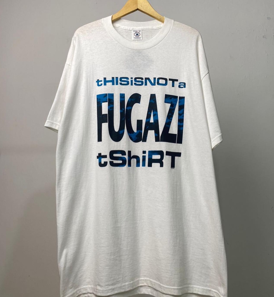 this is not a fugazi t-shirt