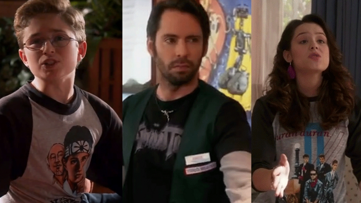 Guide to Vintage Tees in the Goldbergs Season 1