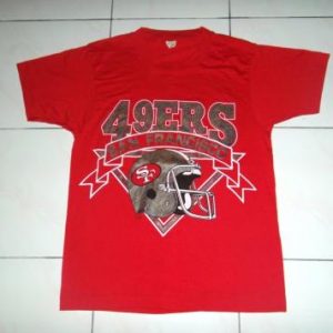 Vintage San Francisco 49ERS NFL 1980s T-shirt