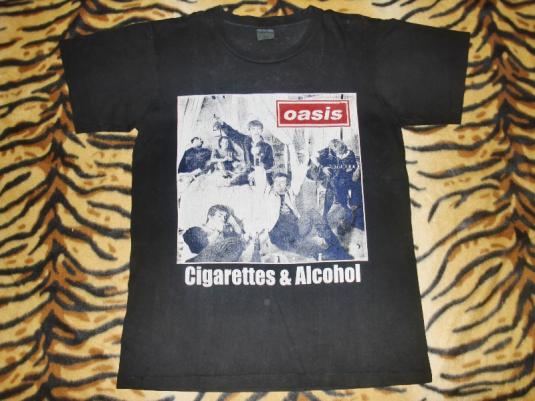 OASIS 'CIGARETTE AND PROMO T-SHIRT | Defunkd