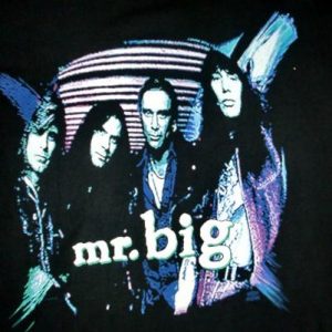 MR. BIG 1993 UNWORN 'JAPANDEMONIUM' TOUR LONG SLEEVE T-SHIRT