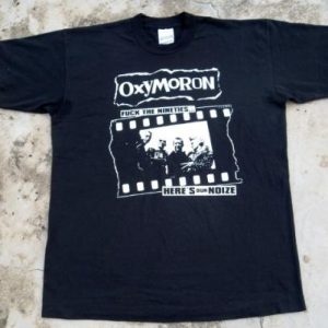 VINTAGE OXYMORON 1995 PROMO "FxxK THE NINETIES..." T-SHIRT