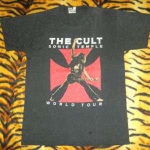 VINTAGE THE CULT 1989/90 SONIC TEMPLE TOUR T-SHIRT