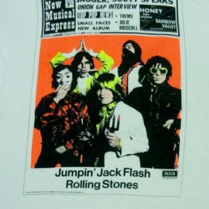 THE ROLLING STONES 1990 NME COVER 1968 T-SHIRT