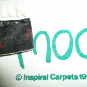 INSPIRAL CARPETS 1990 MOO PROMO ALBUM T-SHIRT