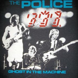 The Police 1981 Winter U.K TourT-shirt