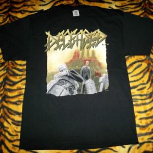 VINTAGE DECEASED 90s METAL PROMO RELAPSE RECORDS T-SHIRT