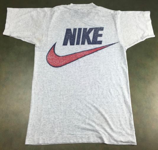 Adiós Marca comercial carril True Vintage 80s Nike Air Jordan Max Swoosh Thin T-Shirt | Defunkd