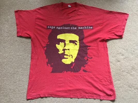 Rare Vintage 90S Che Guevara By Mosquitohead T Shirt Short Sleeve Black