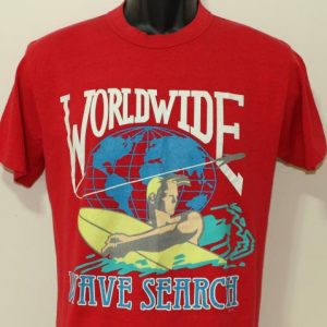 Worldwide Wave Search vintage Top Half t-shirt Medium/Large