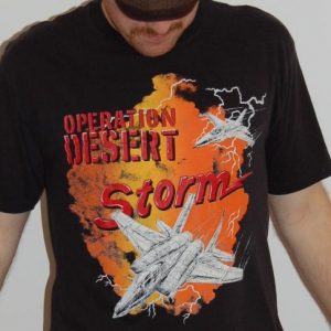 Operation Desert Storm vintage t-shirt Large