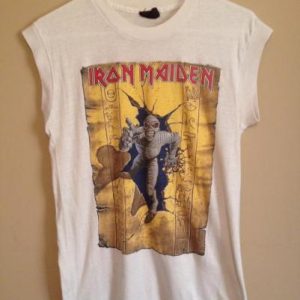 Iron Maiden Powerslave Concert T 1985