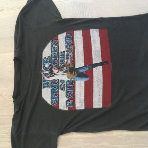 1984 Bruce Springsteen world tour t shirt